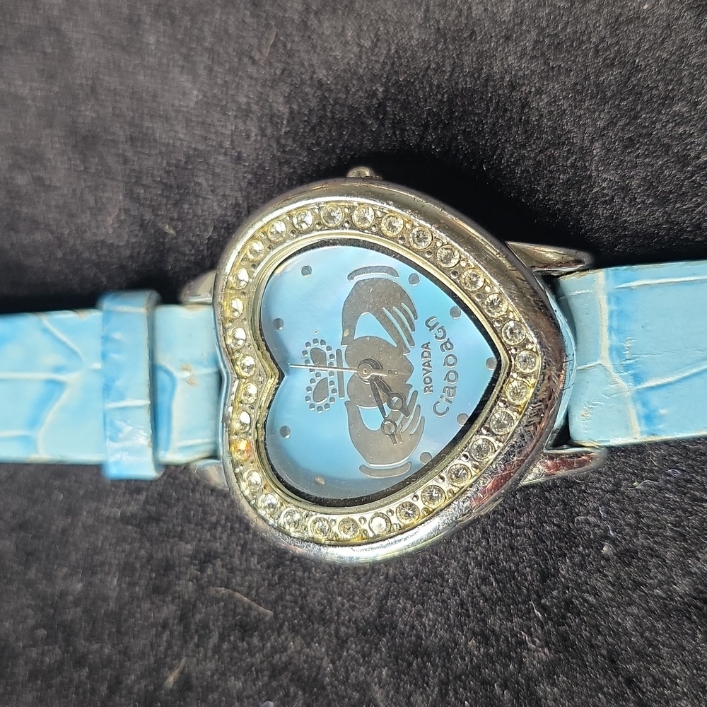 Blue Heart-Shaped Rovada Women's Watch